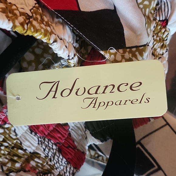 African Geometric print Skirt With BELT And SCARF! - Picture 6 of 7